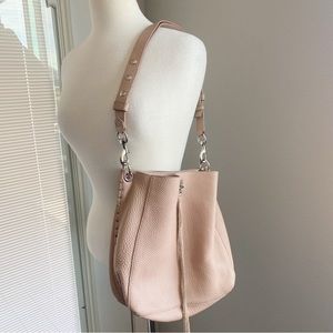 Rebecca Minkoff Shoulder Crossbody Leather Deerskin Purse Handbag Pink